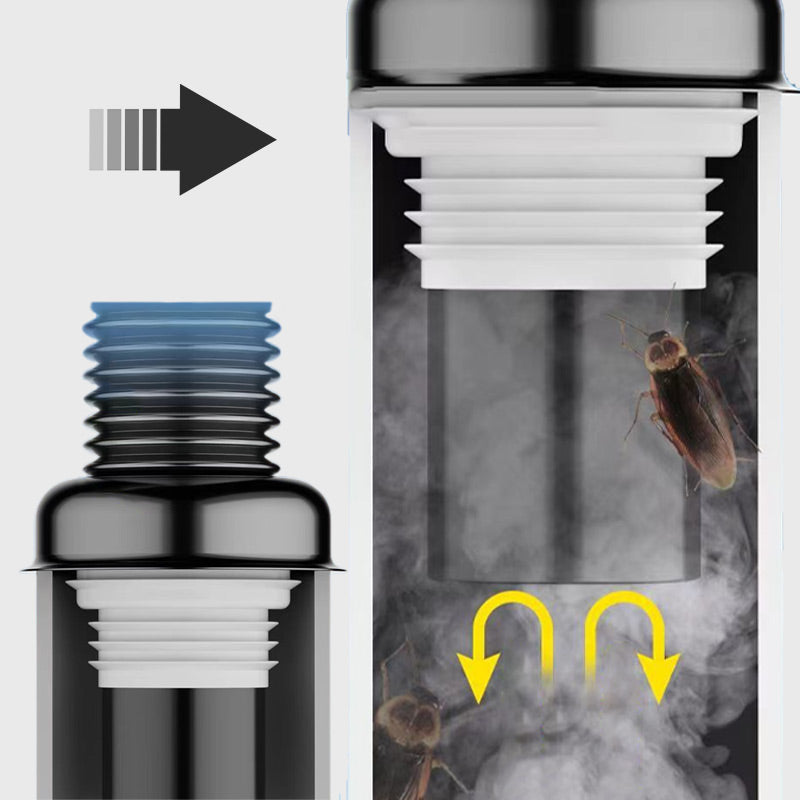 🌧️ Universal Gutter Downpipe Connector: Fits 2x3-4x5, High-Flow, Rust-Proof, No Tools