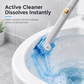 🔥50% OFF!!📢🚽 Wall-Mounted Disposable Toilet Brush Set – Dissolvable Scented Refill Heads, Keep Bathroom Cleaning Tidier & More Convenient ✨
