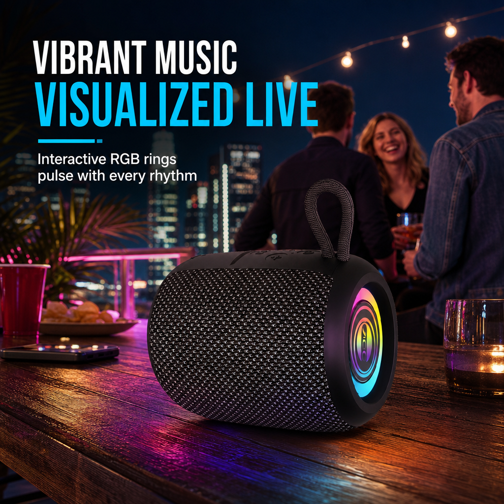 High Power Waterproof Bluetooth Speaker