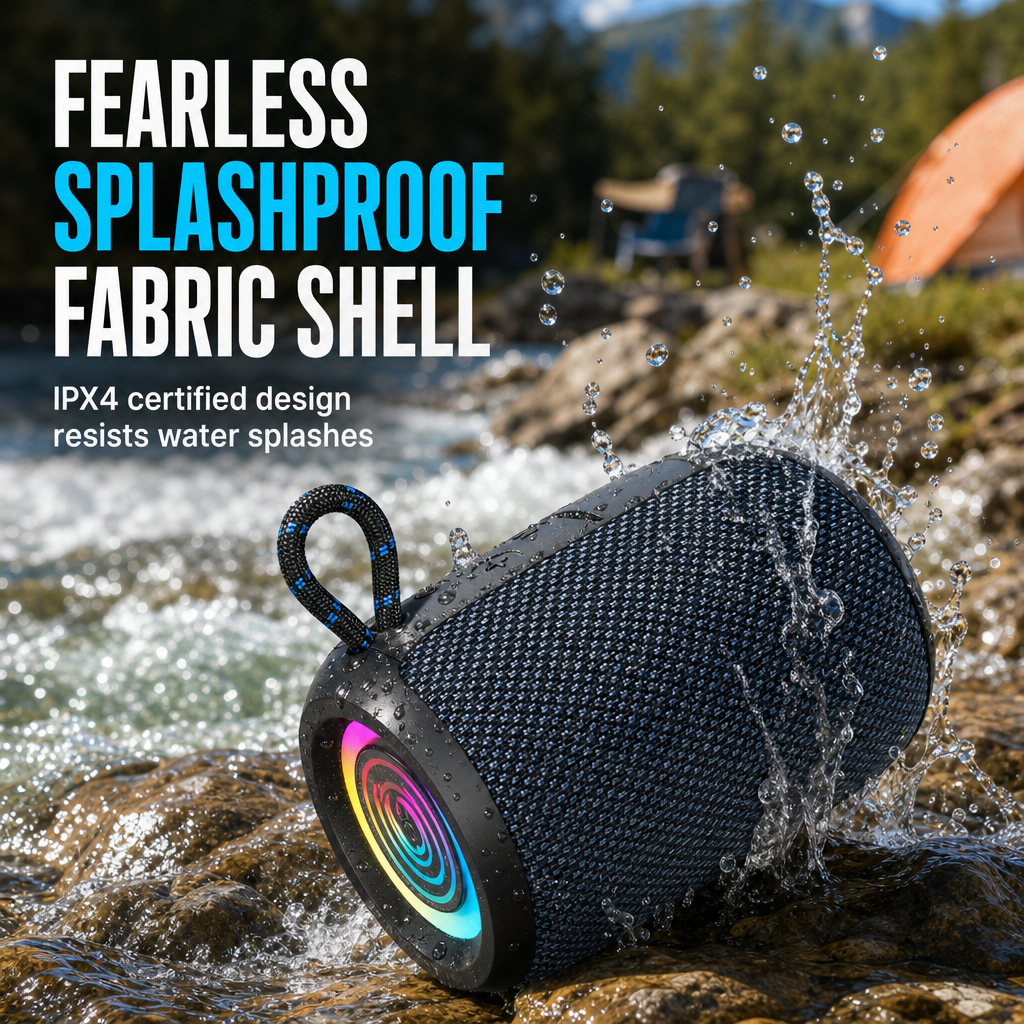 High Power Waterproof Bluetooth Speaker