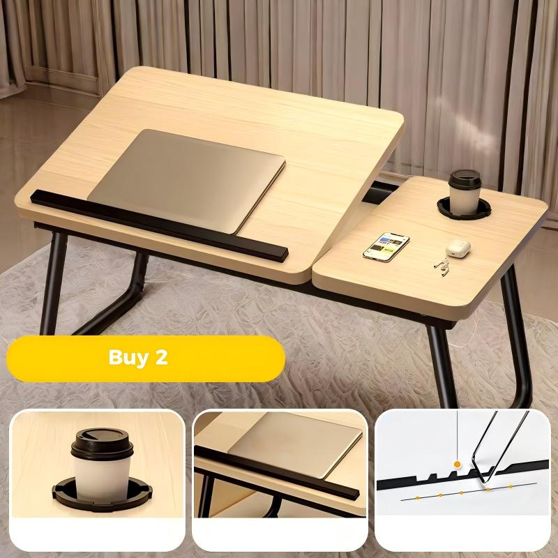 Foldable Lap Desk with Cup Holder