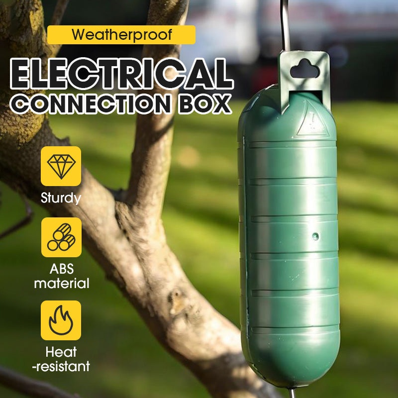 🔥Weatherproof Outdoor Electrical Connection Box – Protect Plugs, Timers & Extension Connections