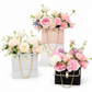 💐 LIMITED-TIME 50% OFF! ✨ Embossed Bouquet Gift Bag – Sturdy Cardboard, Chain Handle, Elegant Packaging 🎁