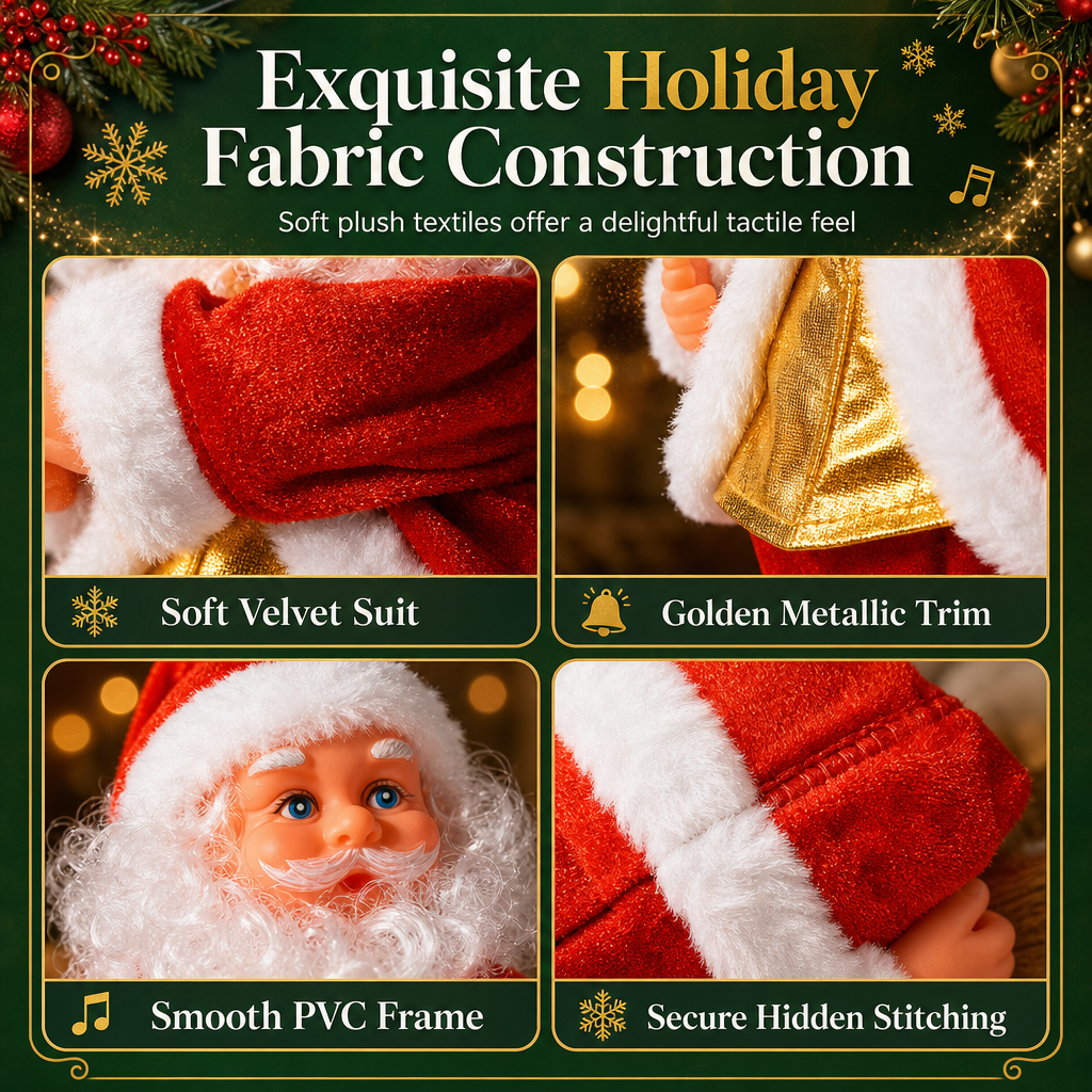 🎅 Dancing Musical Santa Claus Christmas Toy