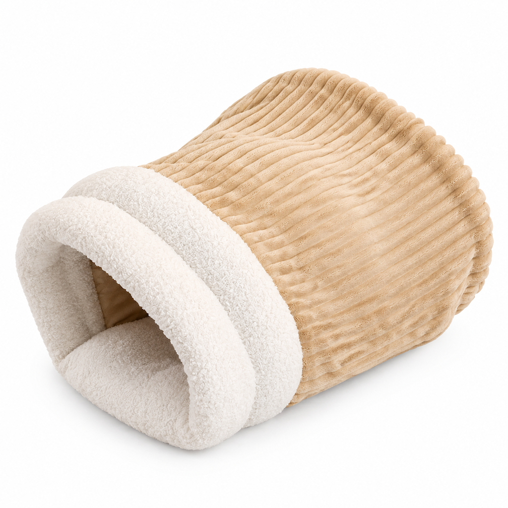 ❄️🐾Winter Warm Semi-Enclosed Pet Sleeping Bag