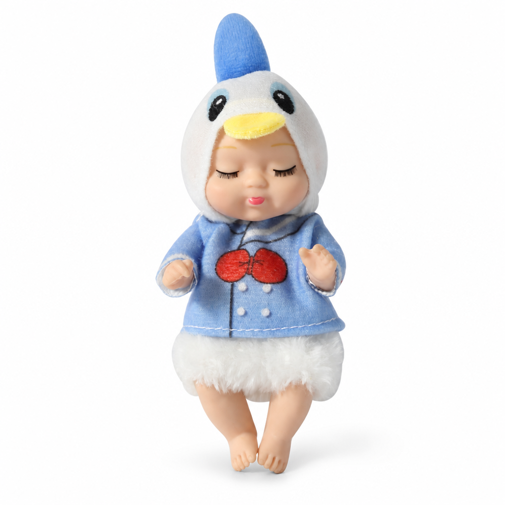 🧸 Realistic Reborn Sleeping Doll – Cute, Poseable & Portable