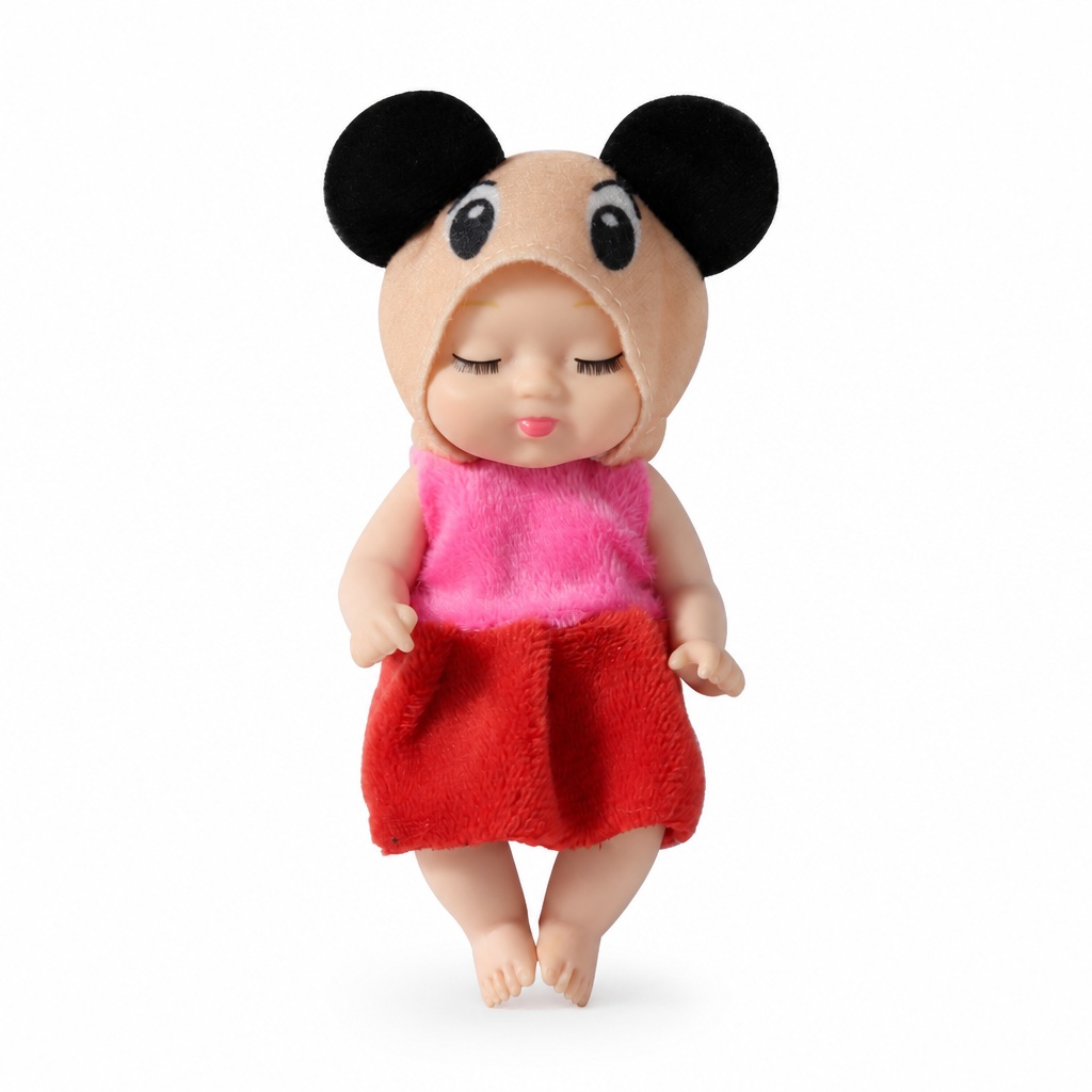 🧸 Realistic Reborn Sleeping Doll – Cute, Poseable & Portable