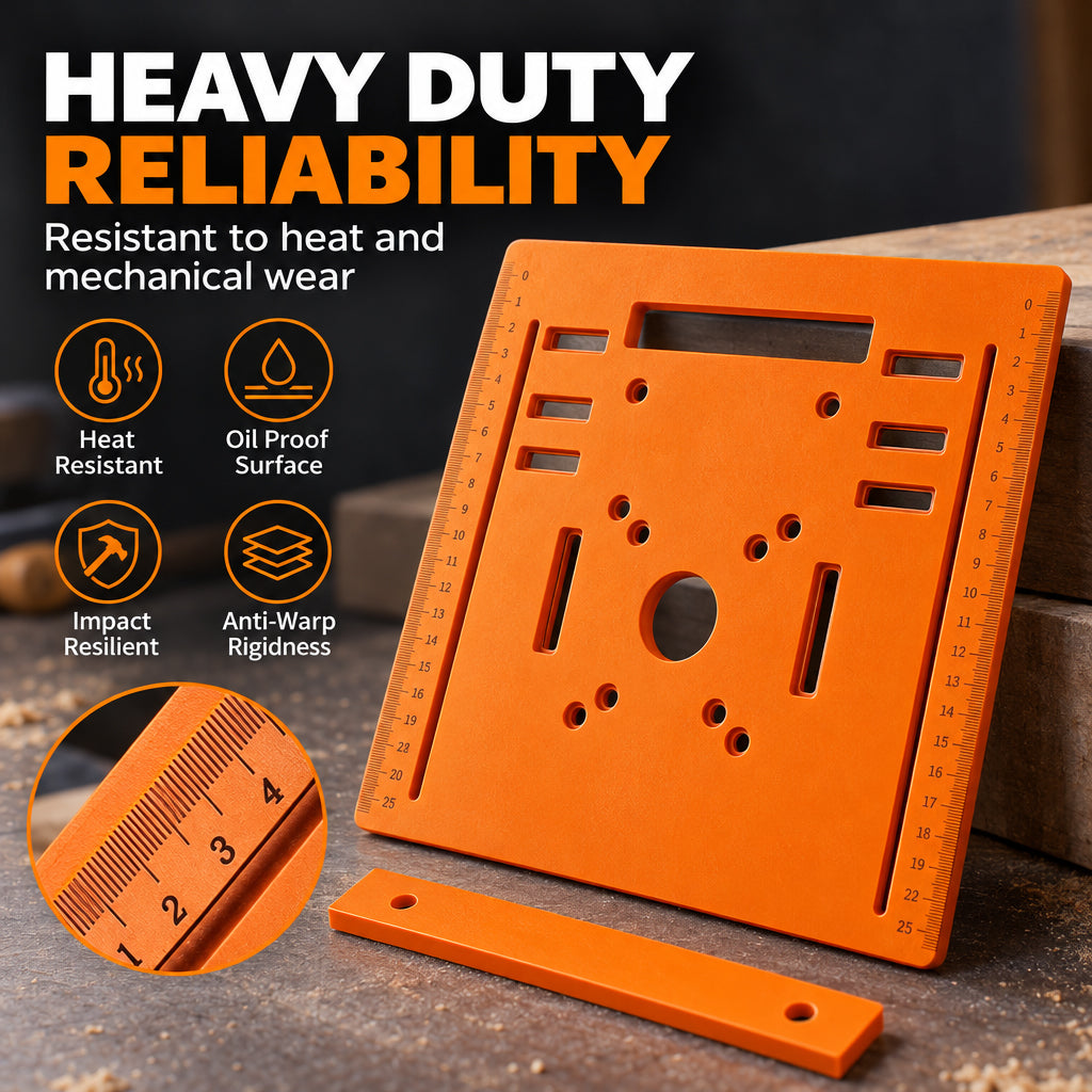 📢📢 50% OFF📏Woodworking Cutting Machine Bakelite Base Plate