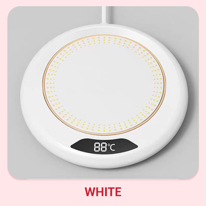 ☕🍫 Electric Coffee Mug Warmer with 3-Temp Settings