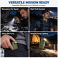 Ultra-Compact Rechargeable EDC Flashlight with 180-Degree Rotating Head