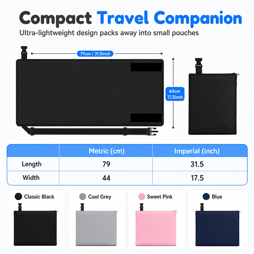 ✈️Portable Kids Airplane Travel Hammock Footrest Bed Extender for Toddlers