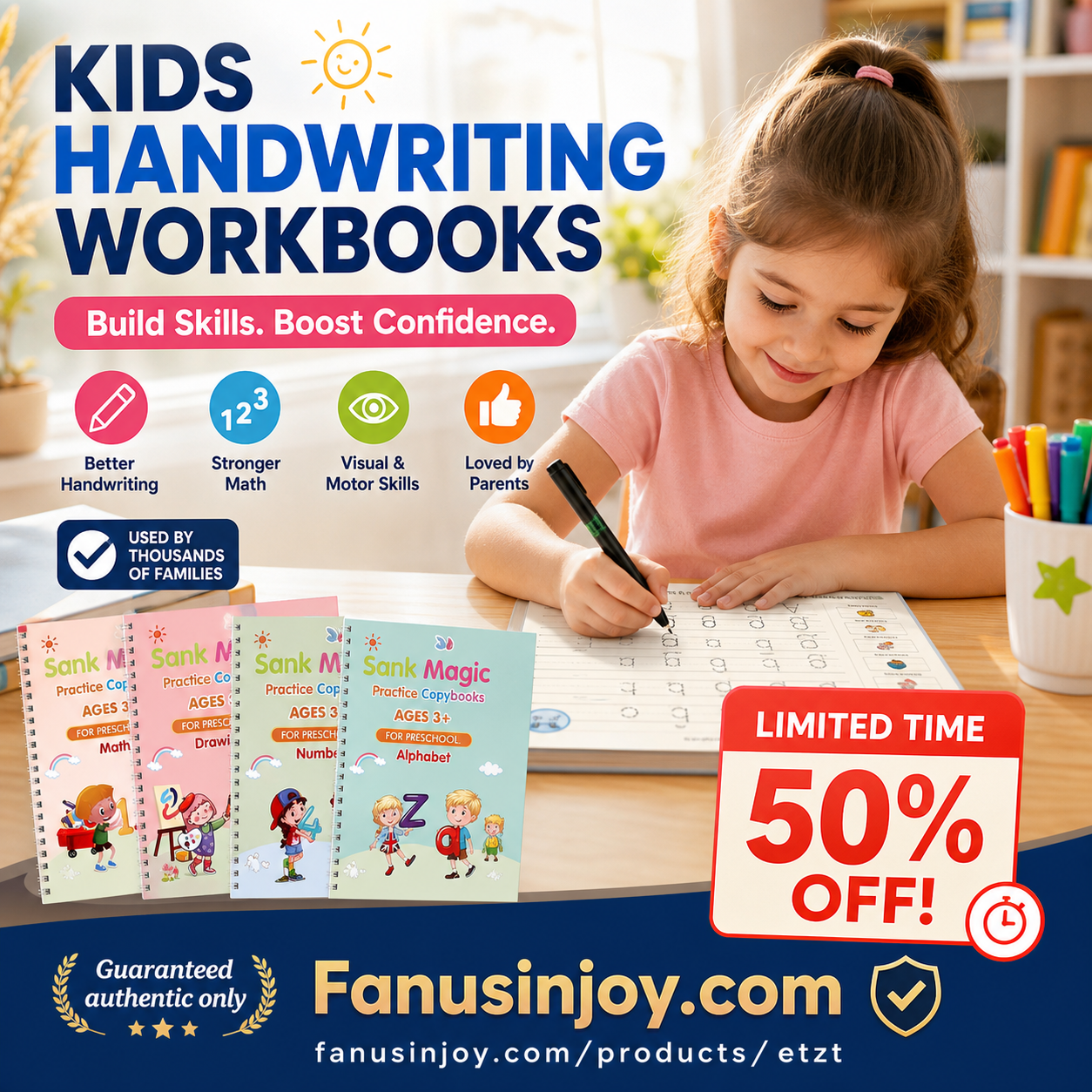 📓Children's Magic Copybooks | Educational & Engaging for Young Minds🌟